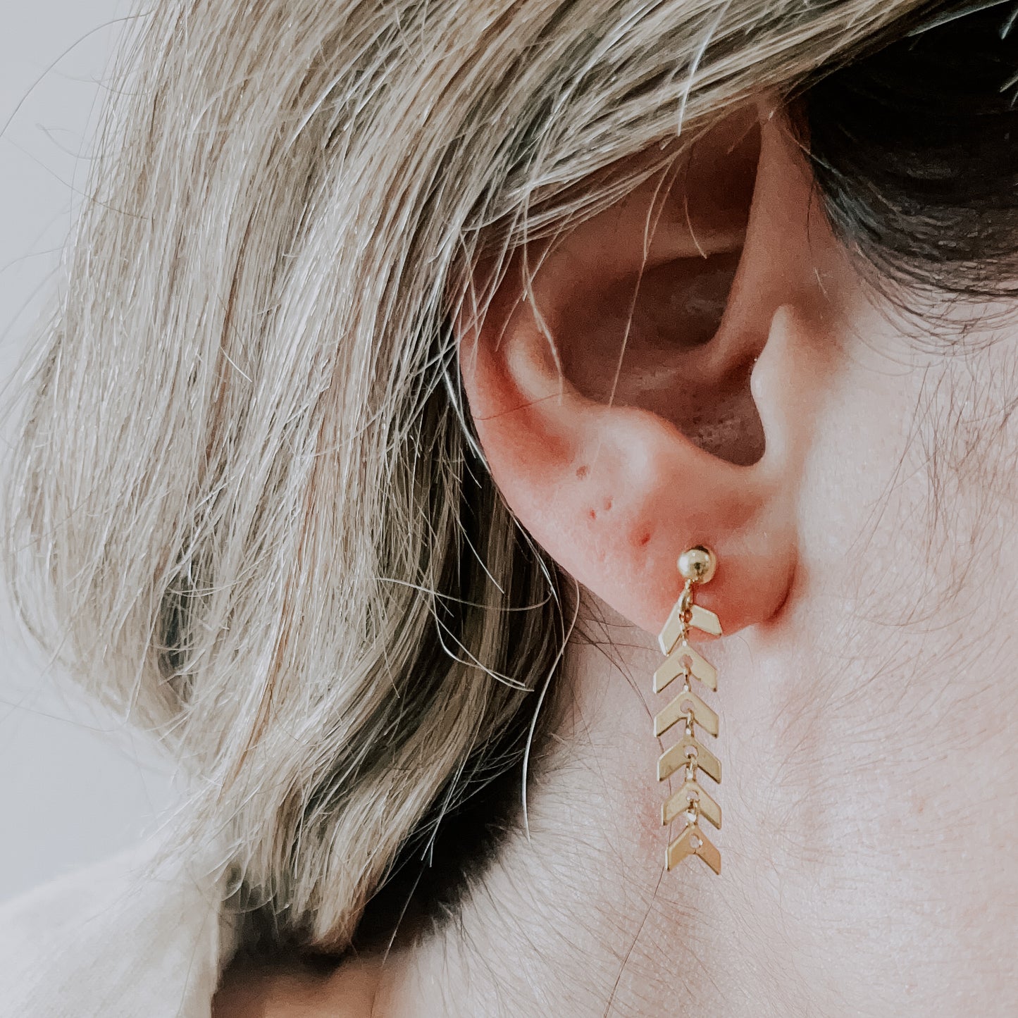 Herringbone Earrings