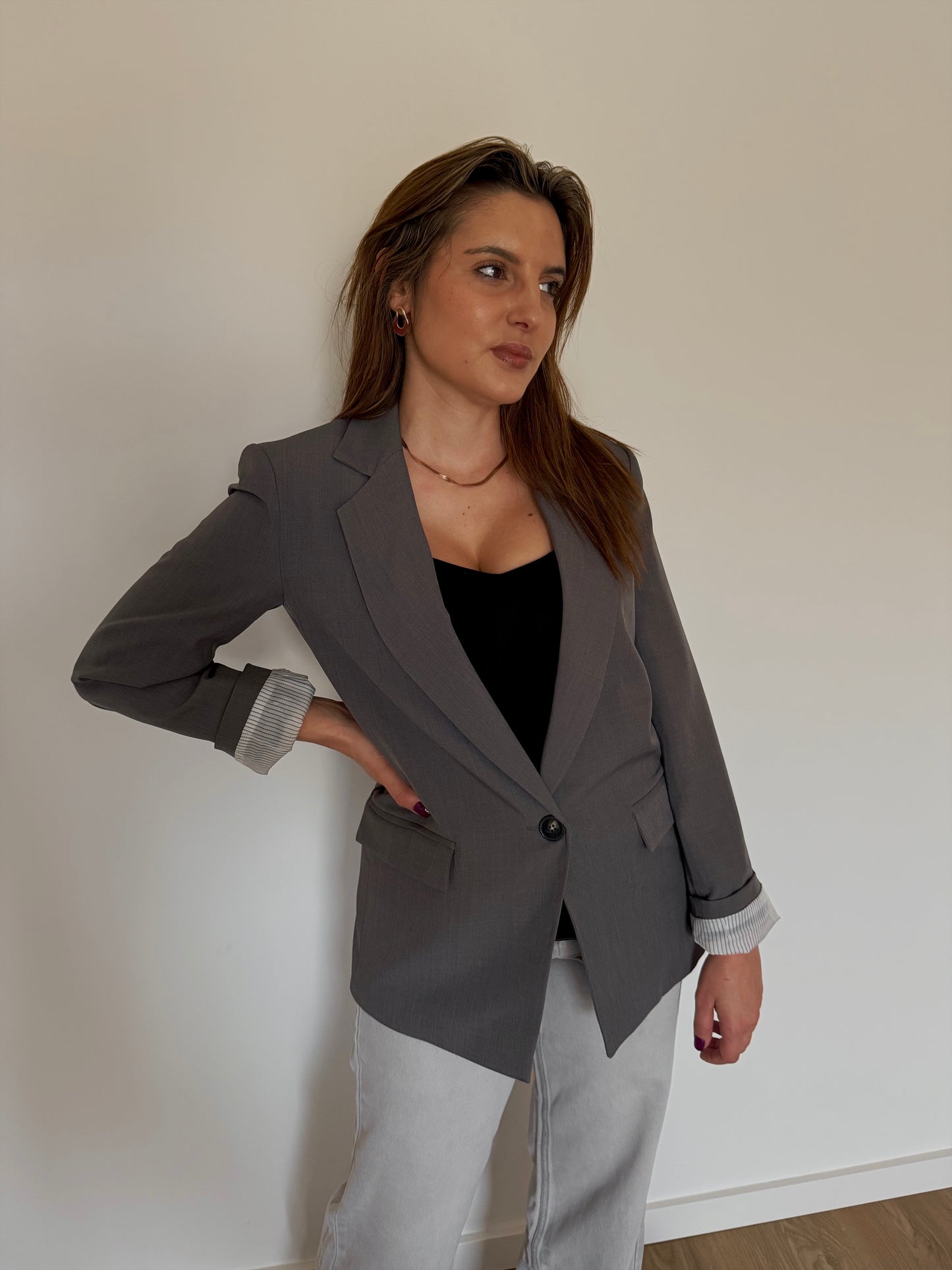 Grey Blazer