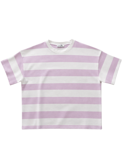 T-shirt oversize stripe