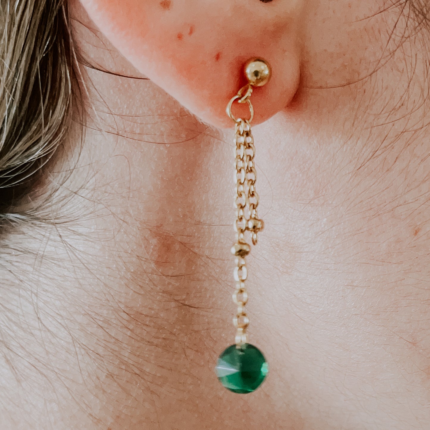 Emerald Earrings