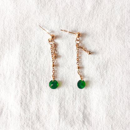 Emerald Earrings