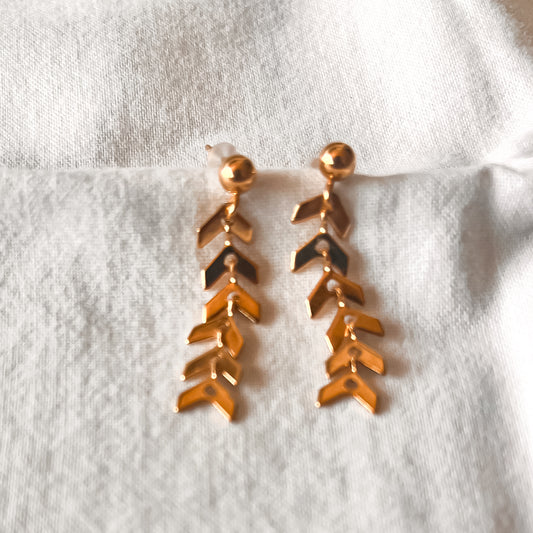 Herringbone Earrings