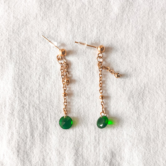 Emerald Earrings